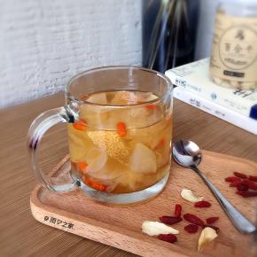 装上一杯就可以喝了；