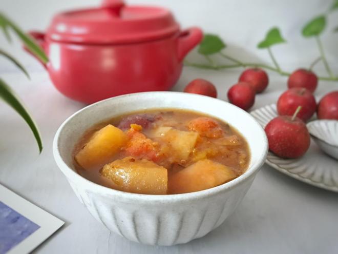 大枣山楂苹果汤