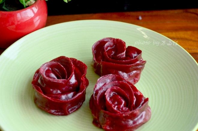 玫瑰花煎饺