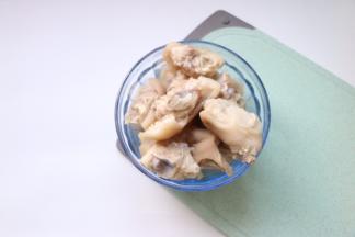 去除浮沫，装碗待用