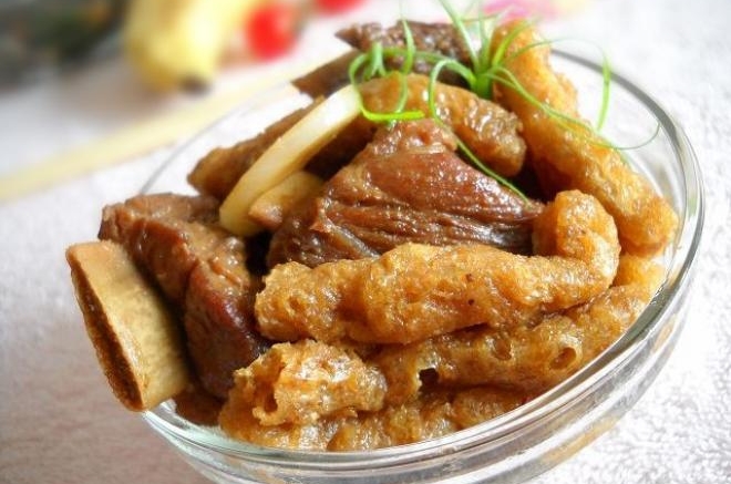 豆果炖排骨