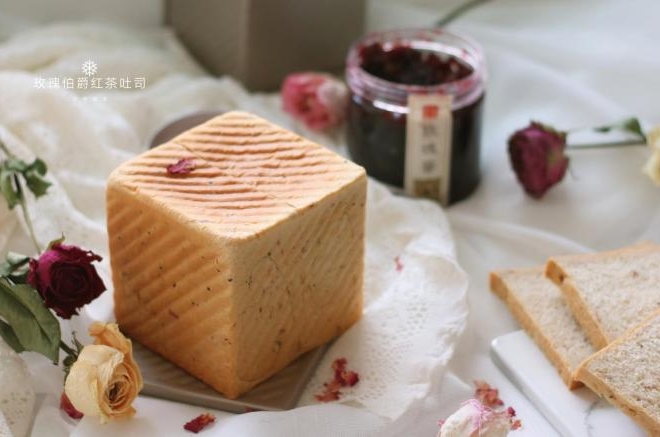 暖暖的幸福味道—玫瑰伯爵红茶吐司