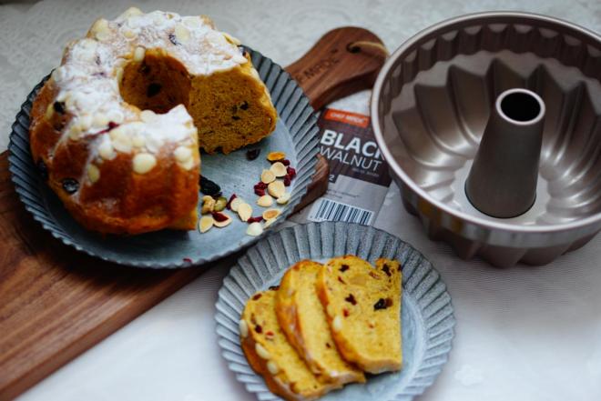 全麦南瓜果干面包