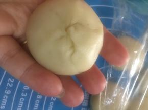 揉成团子
