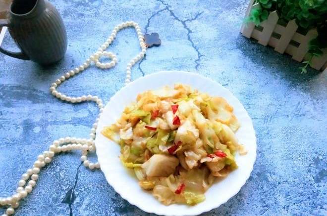 蚝油包菜