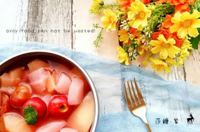 开胃水果罐头