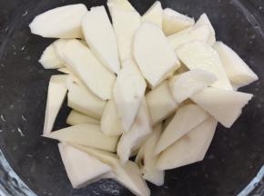 山药去皮切块