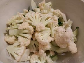 再洗干净，切小块