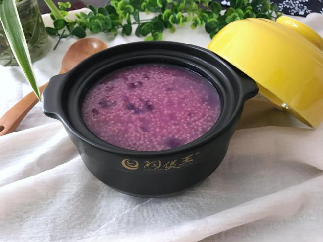 紫薯小米粥