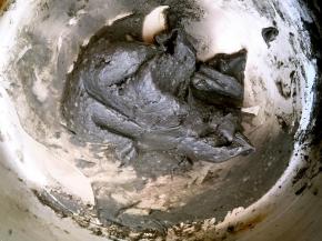 搅拌均匀，无面粉颗粒