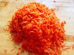 3.	再切成小粒，