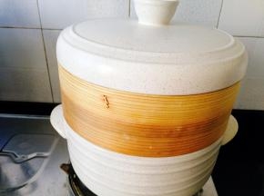 水开后蒸15分钟，焖5分钟