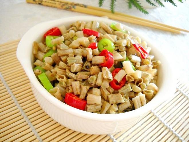 风味脆豇豆