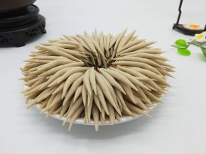 依次做完的莜面鱼鱼，特别漂亮（不需要技术，需要足够的耐心）
