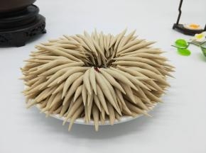 依次做完的莜面鱼鱼，特别漂亮（不需要技术，需要足够的耐心）