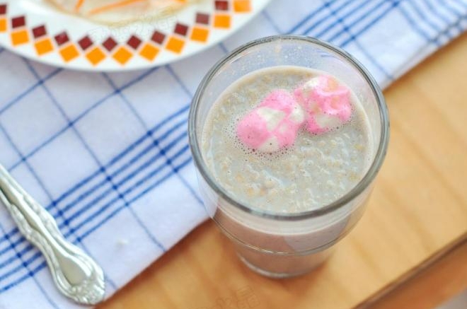 黑芝麻五谷燕麦饮