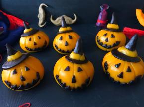 可爱的万圣南瓜。