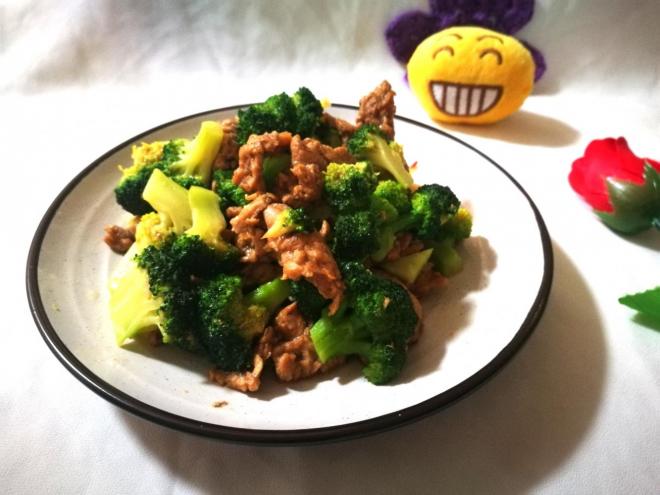 西兰花炒肉