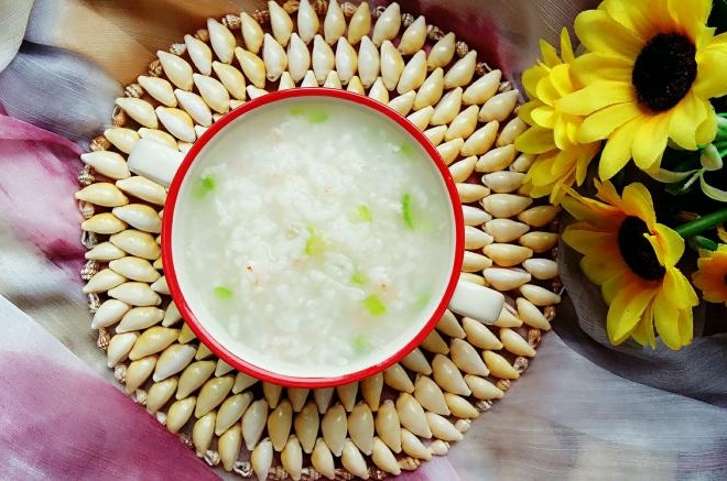 宝宝辅食-丝瓜鲜虾粥