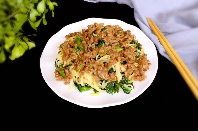 潮汕美食之牛肉炒粿