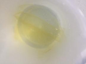 吉利丁片冷水泡软