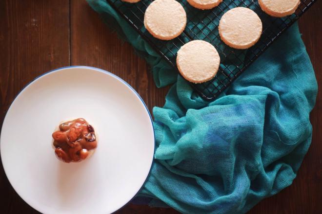 达克瓦滋焦糖坚果派