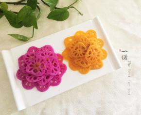 美味、可口的双味藕片就可以上桌了