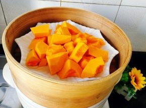 切块蒸熟