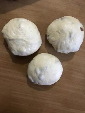 然后搓成小圆团醒发十五分钟