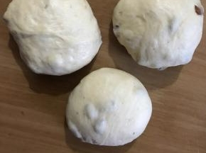 然后搓成小圆团醒发十五分钟