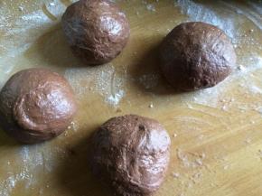 然后搓圆，静止十五分钟