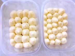 之后挤上卡士达奶油酱