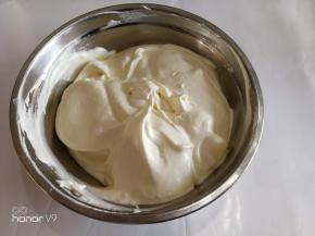 切拌好的面糊。