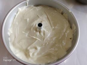 倒入模具里面，轻震模具，震出大气泡。