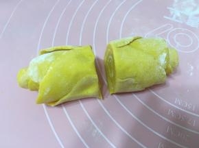 对半切开