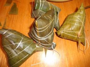 把所有的粽子全部包好