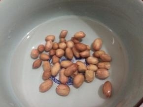 把花生浸泡24小时以上