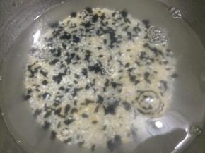 浸泡过夜，第二天早上可以直接用了