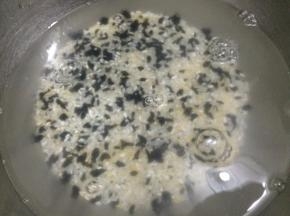 浸泡过夜，第二天早上可以直接用了