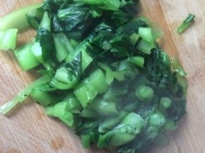 挤干水份切碎
