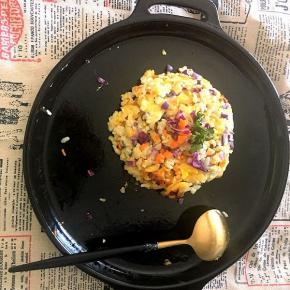 香喷喷的炒饭好了