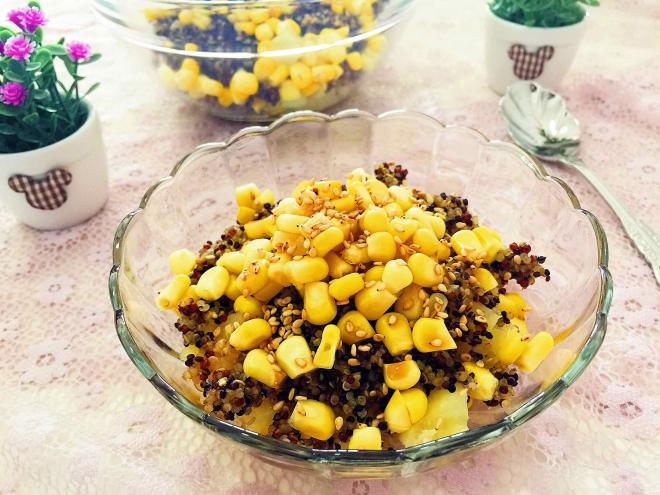 瘦身减脂藜麦沙律