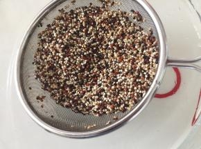 跑完后洗一下沥干水