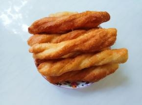 上色后出锅。