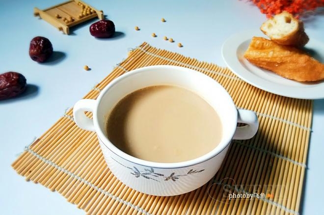 养颜红枣燕麦豆浆