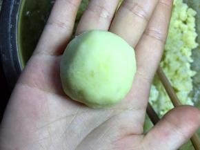 包起来在搓圆轻轻压一下