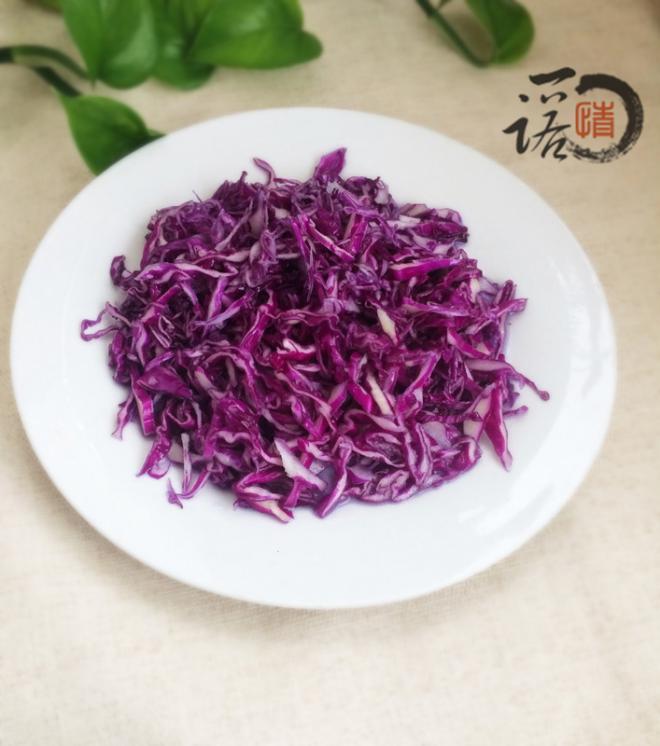 凉拌紫甘蓝