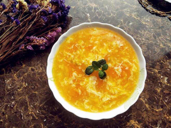 黄西红柿蛋花汤