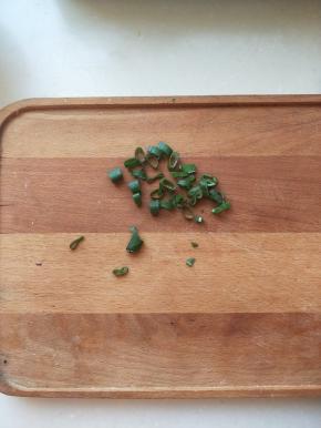 切好葱花