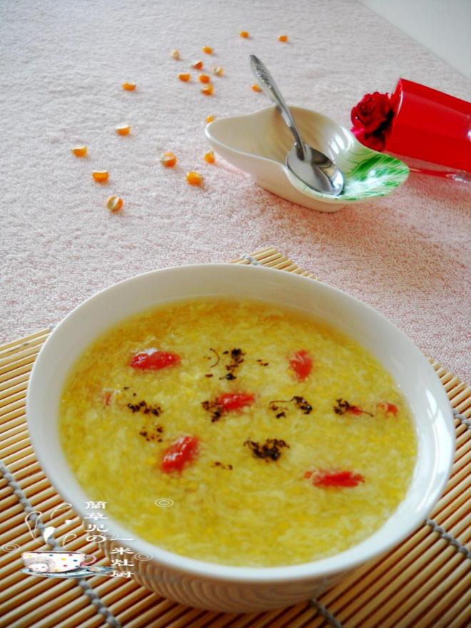 枸杞玉米蛋羹